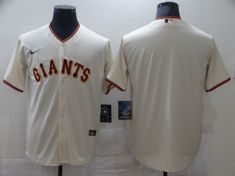 Men San Francisco Giants Blank Cream Game Nike MLB Jerseys->san diego padres->MLB Jersey